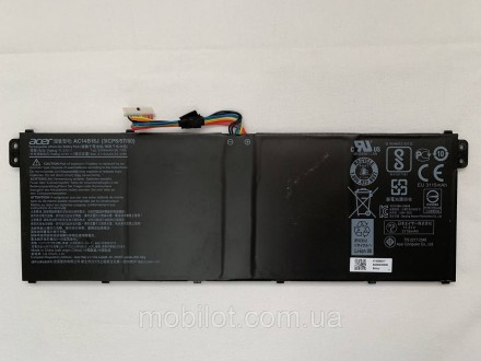 Оригинальная аккумуляторная батарея Acer A315-53 к ноутбуку с износом 50%, прове. . фото 2