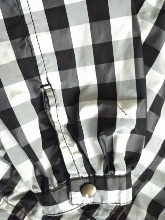 Ветровка дождевик р.М ,Испания, Pepe Jeans London .
Цвет - черный,белый, по кур. . фото 11
