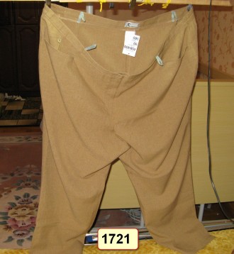 Продам жіночі брюки великого розміру 64-66.
Нові. Для весняно-літнього сезону.
. . фото 2