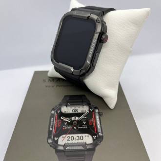 
 Чоловічий смарт годинник Smart Watch Military
     Смарт годинник Smart Watch . . фото 6