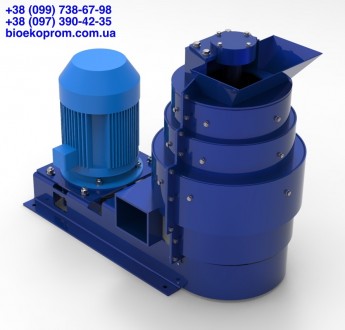 Роторно-вихровий млин для тонкого помелу потужністю 30 кВт - це високоефективне . . фото 2