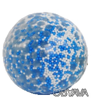 Игрушка-антистресс пенопластовые шарики с орбизами, цена за 12 штук в блоке