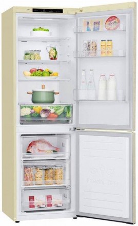 Обзор Холодильник LG GW-B459SECM
Много места для хранения продуктов
Холодильник . . фото 5
