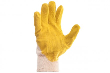 Рукавички робочі Intertool — 6 пар
Рукавички SP-0002 тканинні, покриті жовтим ри. . фото 2