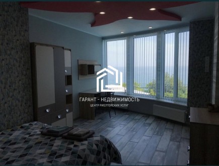 В продаже дом с панорамным видом на море изо всех 6 комнат. 300 м.кВ. 2,4 сотки.. Киевский. фото 12
