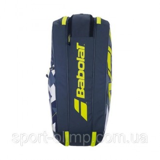 Чехол Babolat RH X 6 Pure Aero GREY/YELLOW/WHITE 751222/370
Чехол для теннисных . . фото 4