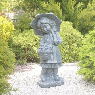 Ми з гордістю представляємо вам нашу новинку — садову фігуру у формі дівчинки з . . фото 2