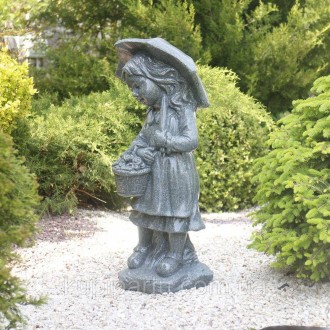 Ми з гордістю представляємо вам нашу новинку — садову фігуру у формі дівчинки з . . фото 3