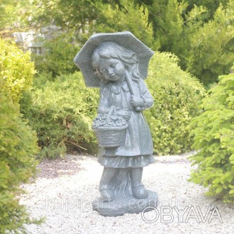 Ми з гордістю представляємо вам нашу новинку — садову фігуру у формі дівчинки з . . фото 1