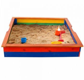 
Детская деревянная цветная песочница ТМ Sportbaby, размер 0,23х1,45х1,45м
Описа. . фото 5