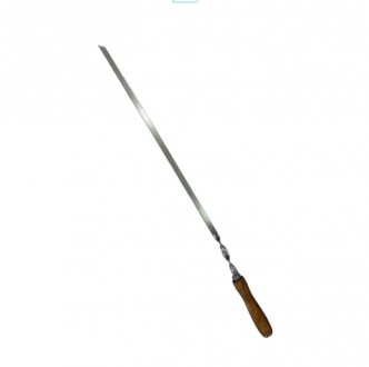 
Шампур для шашлыка с деревянной ручкой плоский 
 
 
Упругий коррозионно стойкий. . фото 6