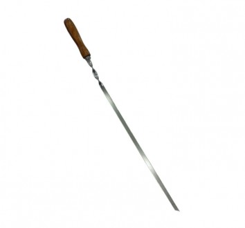 
Шампур для шашлыка с деревянной ручкой плоский 
 
 
Упругий коррозионно стойкий. . фото 8