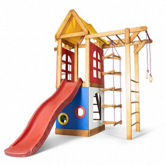 Детская спортивная деревянная площадка Babyland-22, размер 2.4х1.8 х 2.385м. Киев. фото 1 Детская спортивная деревянная площадка Babyland-22, размер 2.4х1.8 х 2.385м. Киев. фото 1