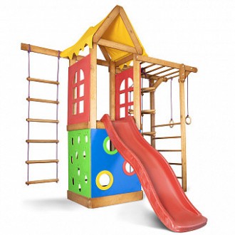 Детская спортивная деревянная площадка Babyland-23, размер 2.4х1.8 х 2.385м. Киев. фото 1 Детская спортивная деревянная площадка Babyland-23, размер 2.4х1.8 х 2.385м. Киев. фото 1