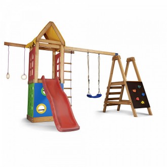 Детская спортивная деревянная площадка Babyland-24, размер 2.4х1.8 х 3.76м. Киев. фото 1 Детская спортивная деревянная площадка Babyland-24, размер 2.4х1.8 х 3.76м. Киев. фото 1