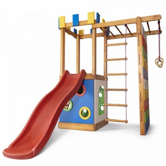 Детская спортивная деревянная площадка Babyland-27, размер 2.1х0.75 х 1.865м. Киев. фото 1 Детская спортивная деревянная площадка Babyland-27, размер 2.1х0.75 х 1.865м. Киев. фото 1