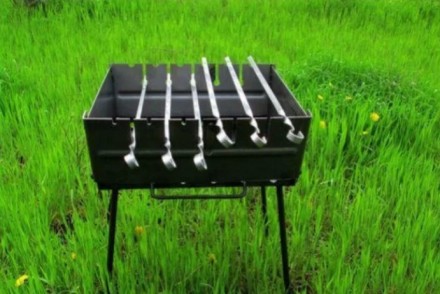 
Мангал-чемодан на 6 шампуров (холоднокатанный) x 1,5 мм
 
Мангалы в виде чемода. . фото 6