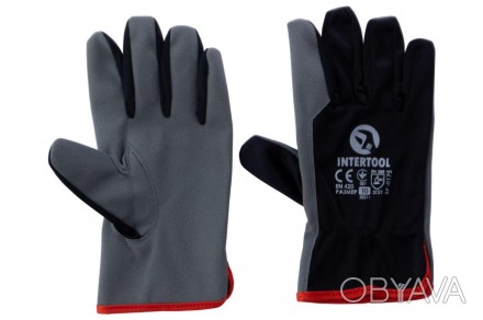Защитные перчатки обеспечивают надежную защиту рук во время строительных и бытов. . фото 1