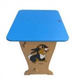 
Голубой детский стол-парта со стулом фигурным
Описание
Размеры столика:
Ширина . . фото 6