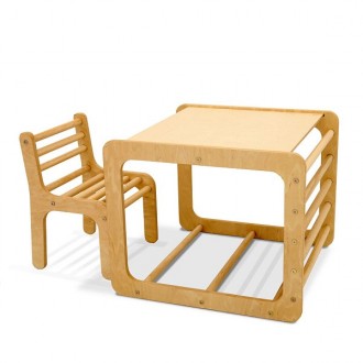 
Детский набор стол и стул "КУБИК"
Описание
Комплект детской мебели Кубик с горк. . фото 2