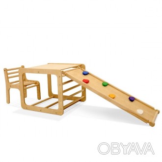 
Детский набор стол и стул "КУБИК" с горкой
Описание
Комплект детской мебели Куб. . фото 1