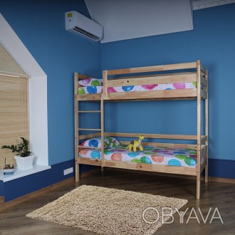 SportBaby Двухъярусная детская кровать babyson 3 лаковая 80x190см