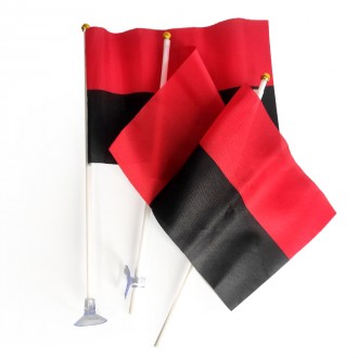 Червоно-чорний стяг - це прапор Української повстанської армії. Він впевнено збі. . фото 3