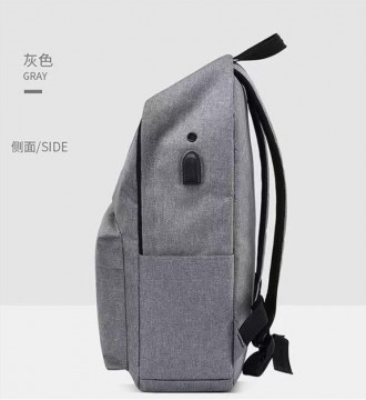 Предлагаем Вашему вниманию отличный практичный рюкзак!
Цвет: серый, черный
Разме. . фото 4