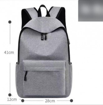 Предлагаем Вашему вниманию отличный практичный рюкзак!
Цвет: серый, черный
Разме. . фото 6