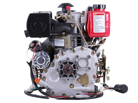 Дизельный двигатель 173DE ТАТА (под шлицы 25 мм) с электростартером — подходит н. . фото 4