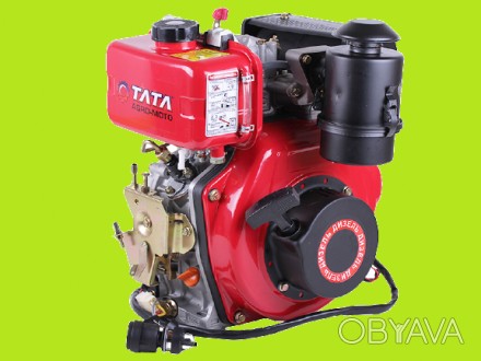 Дизельный двигатель 173DE ТАТА (под шлицы 25 мм) с электростартером — подходит н. . фото 1