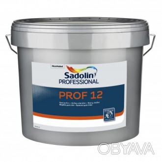 Опис
SADOLIN PROF 12 Шовковисто-матова фарба для стін
- Має гарну покриваність ф. . фото 1