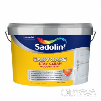 Опис
Властивості білої матової алкідної фарби Sadolin EasyCare Wood&Metal 
	На в. . фото 1