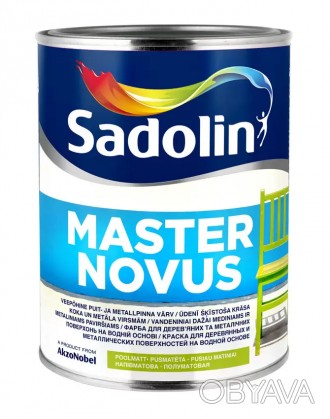 Опис
Sadolin MASTER NOVUS Алкідна фарба на водній основі 
 
	Швидковисихна фарба. . фото 1