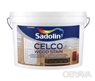 Опис
Sadolin Celco Wood Stain Кольорова морилка для дерева
- Підкреслює гарну та. . фото 1