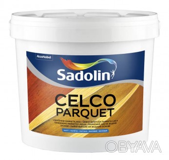 Описание
 Sadolin CELCO PARQUET Лак для пола на водной основе
 
	Хорошая износос. . фото 1
