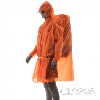 Пончо-дождевик 3F UL GEAR 15D nylon Sleeve orange