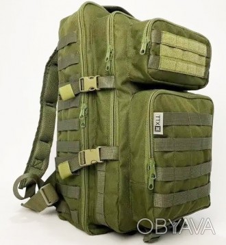 Армейский рюкзак 40 л. ТТХ Украина ОЛИВА Cordura 500D
Назначение - для хранения . . фото 1