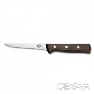 Прекрасный образец одного из рабочих ножей для обвалки мяса для шеф-повара или п. . фото 1