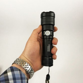 Фонарь P512-HP50 - удобный ручной фонарь, который работает от аккумулятора и от . . фото 12