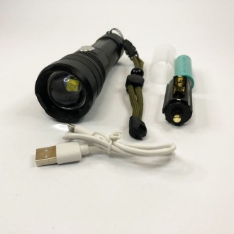 Фонарь P512-HP50 - удобный ручной фонарь, который работает от аккумулятора и от . . фото 8