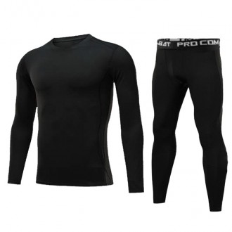 Термобілизна дитяча Thermal Underwear SPORT Winter Black Kids 125-135 см (3353). Київ. фото 1 Термобілизна дитяча Thermal Underwear SPORT Winter Black Kids 125-135 см (3353). Київ. фото 1