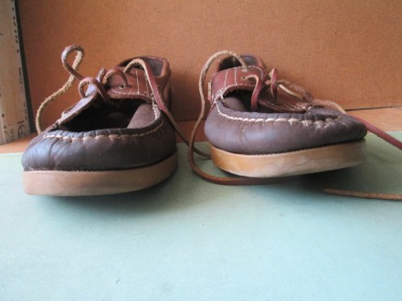 Туфлі - мокасини чоловічі, літо, шкіряні, коричневі, розмір - 41

Туфлі - мока. . фото 3