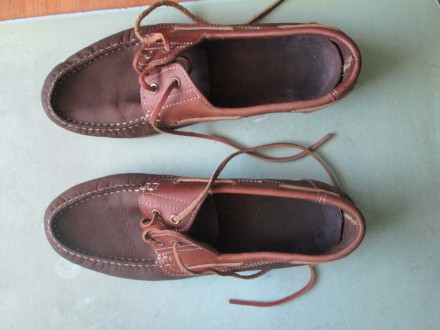 Туфлі - мокасини чоловічі, літо, шкіряні, коричневі, розмір - 41

Туфлі - мока. . фото 2