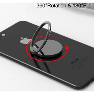 Магнитный держатель rotable для смартфонов iPhone, Samsung и другие. Совместим с. . фото 3