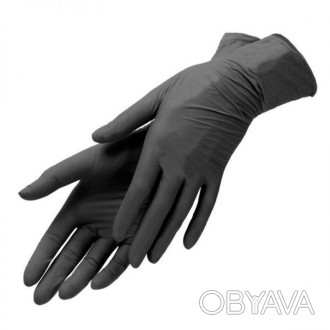Нітрилові рукавички стійкі до розривів, порізів, проколів, абразивних матеріалів. . фото 1