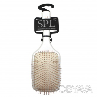 Щетка массажная для волос SPL 2329 прекрасно разглаживает прямые густые волосы и. . фото 1