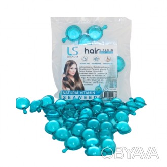 Вітаміни для волосся LeSasha Hair Vitamin Seaweed Extract - концентрований екстр. . фото 1