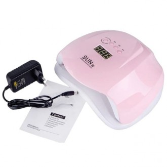 Лампа для маникюра SUN X LED+UV 54W Pastel Pink - мощная, безопасная и эффективн. . фото 2