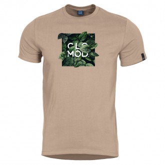 Clomod T-Shirt "LEAVES". Процес бавовни кільцевого прядіння дещо відрізняється, . . фото 4